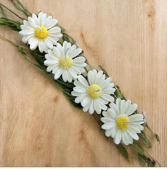 Daisy candle